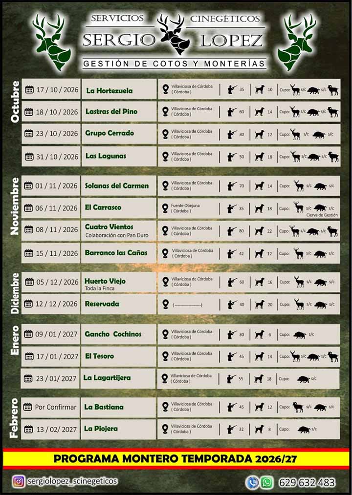 Programa Monterias Sergio Lopez